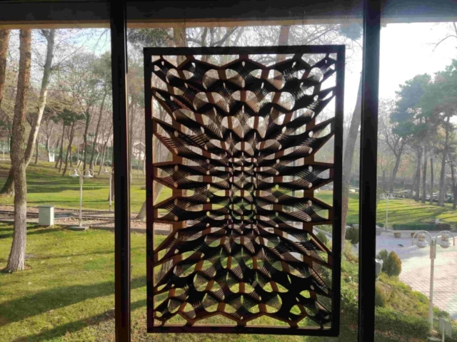 Bended wood panel