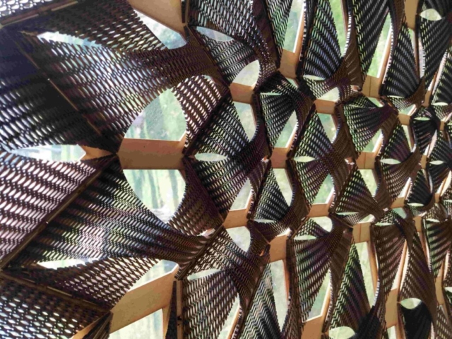 Bended wood panel