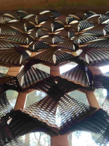 Bended wood panel